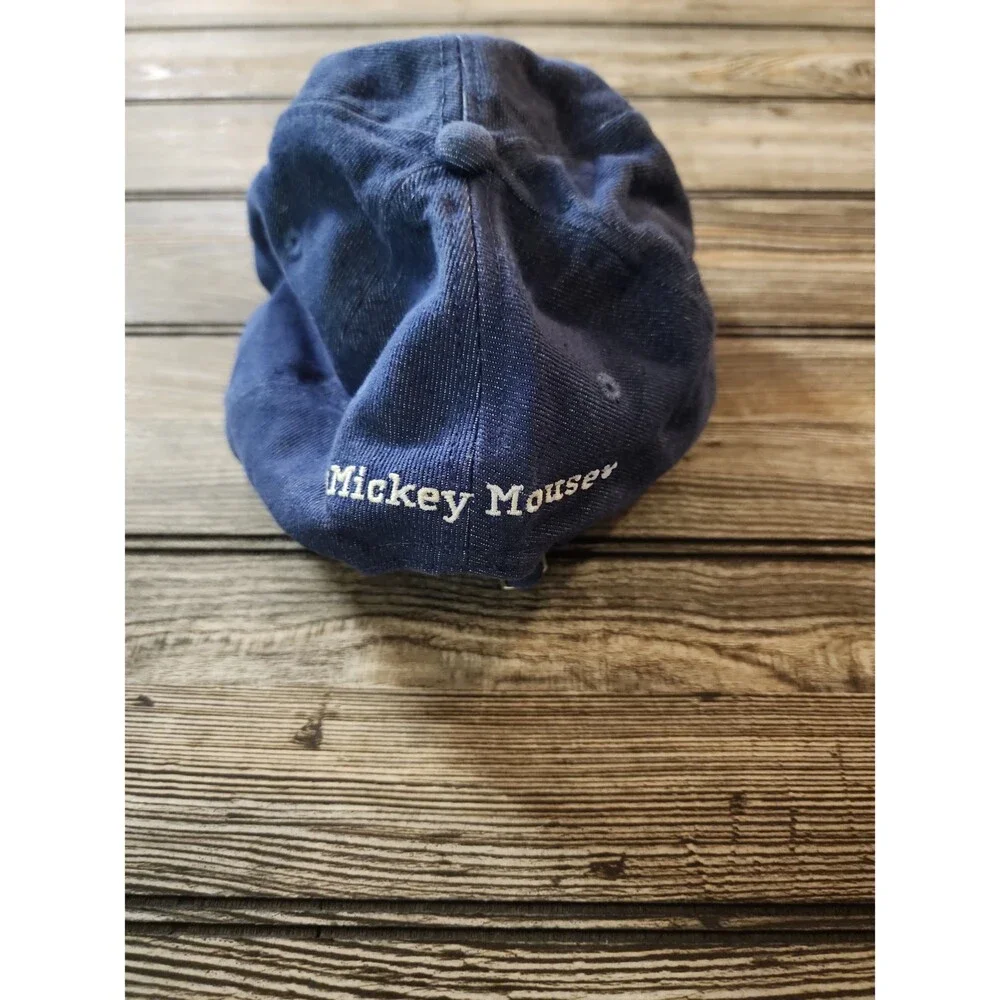 Mickey Mouse denim Kid's baseball cap with adjustable strap in the back